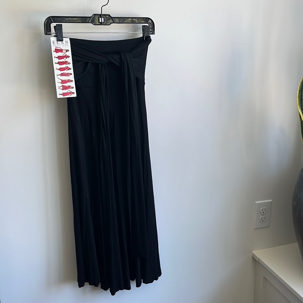 Elan multi-way dress; size M; black